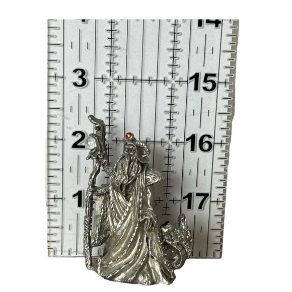 Spoontiques Pewter Wizard Figurine Fantasy Collectible Sculpture USA - Picture 2 of 7